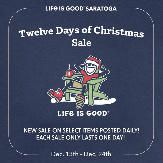 Our Twelve Days of Christmas Sale Starts Sat. December 13th!