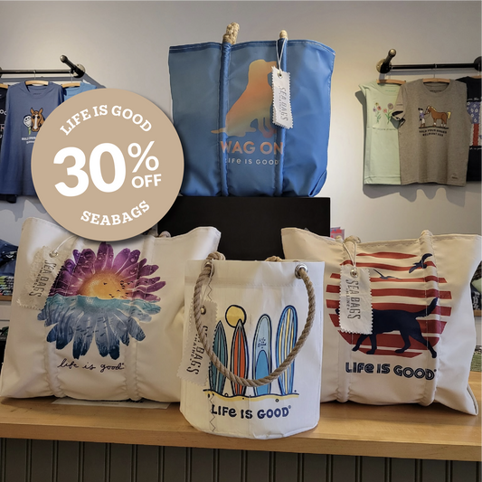 Seabags are 30% OFF (while supplies last)!