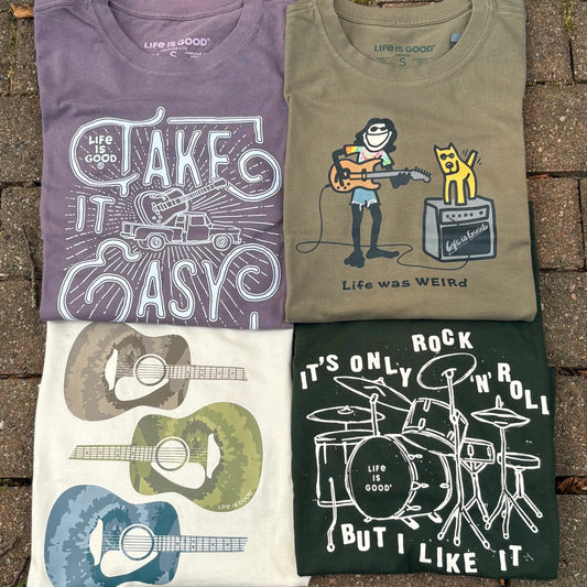 Music-themed Shirts for SPAC Season!
