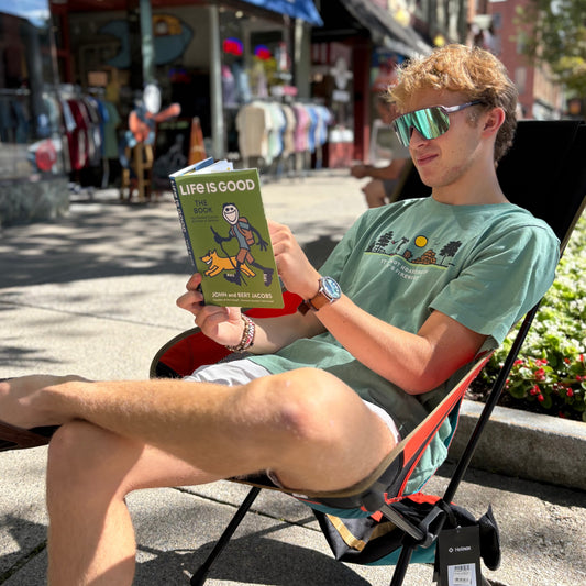 Get "The Book"- Available at Life is Good Saratoga NOW!