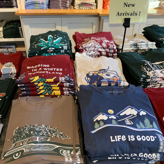 Stop By and Check Out Our New Holiday Tees!