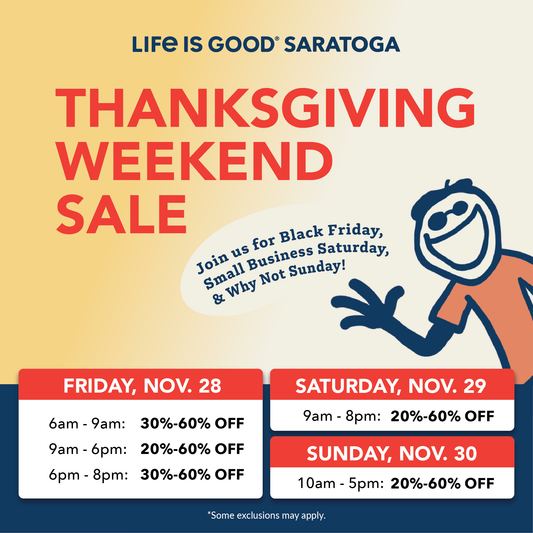 SAVE 20%-60% OFF THANKSGIVING WEEKEND!