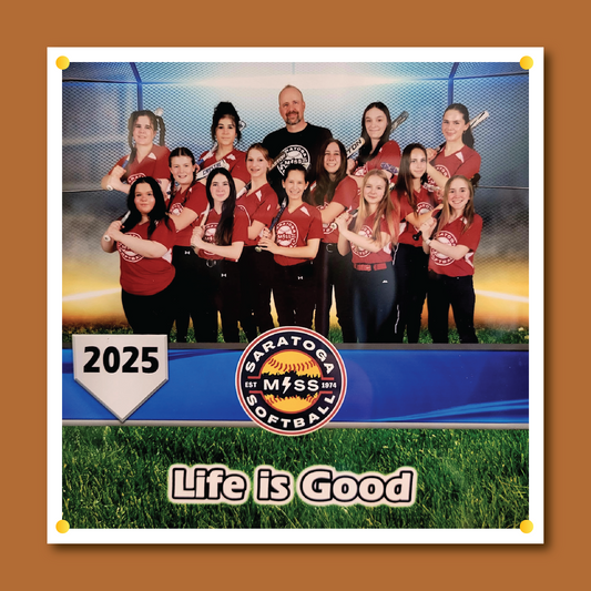 We're proud to sponsor an outstanding Saratoga Miss Softball team!